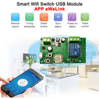 Wifi Switch Wireless Relay Module Smart Home Automation Modules 1PCS Green