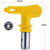 Electric High Pressure Airless Spray Machine Nozzle Accessories size 1 yellow