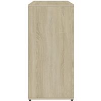 Sideboard Sonoma Oak 80x36x75 cm Chipboard