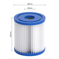 Swimming pool filter element Circulating water filter pump accessories, 100X30X90MM