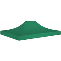 Party Tent Roof 4x3 m Green 270 g/m2