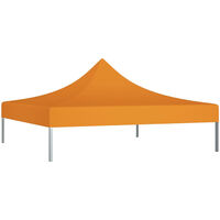 Party Tent Roof 2x2 m Orange 270 g/m2