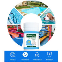 Swimming pool disinfection kit, swimming pool disinfection effervescent tablets (100g/bottle)