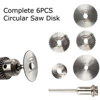 Circular SawBlades Set for Dremel Rotary Tool Wood Plastics PVC Cut-of Cutting Blading,model: 5pcs