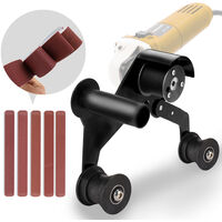 Multifunctional Iron Angle Grinder Sanding Belt Adapter Accessories of Sanding Machine Grinding Polishing Machine,model: 2