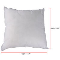 Pillow Inserts Pillow Filling Square Cushion Pillow Inserts 16,model: 40X40cm
