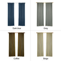 Pergola Outdoor Drapes,Blackout Patio Outdoor Curtains,Waterproof Outside Decor with Rustproof Grommet for Pergola/Porch(2 Panel,52''W*107''L),model:Coffee 52"Wx107"L