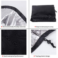 210D Hanging Egg Chair Cover Durable Lightweight Waterproof Egg Swing Chair Cover without Zipper Fits Most Outdoor Single Swing Egg Chair Dust Protector (75'' x 45'', Black),model:Black without zipper