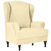 Sofa Cover Stretch Recliner Chair Cover Furniture Protector Couch Soft with Elastic Fabric,model:Beige - model:Beige