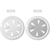5PCS Rotary Drain Filter Cover Waterproof Anti-clogging Drain Stopper Bath Plug Drain Plug Plug Hole with Hair Catcher Sink Drain Strainer Drain Protector for Kitchen Bathroom,model:White 5pcs
