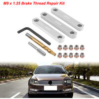 M9 x 1.25 Brake Thread Repair Kit Brake Caliper Guide Thread Repair Tool,model: 1 kit