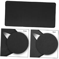 KKmoon 900*300*2mm Large Size Plain Black Extended Water-resistant Anti-slip Rubber Speed Gaming Game Mouse Mice Pad Desk Mat,model: 39