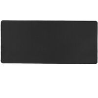 KKmoon 900 * 400 * 2mm Large Size Plain Black Extended Water-resistant Anti-slip Rubber Speed Gaming Game Mouse Mice Pad Desk Mat,model: 49