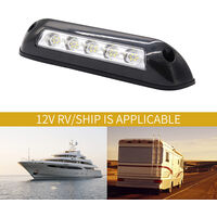 12V RV LED Awning Porch Light Waterproof Interior Wall Lamps Light Bar for Motorhome Caravan RV Van Camper