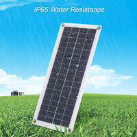 Color : 40A LCD Display Double USB Port Solar Charge Controller and 18V 20W Solar Panel 10A/20A/30A/40A/50A/60A 12V 24V 