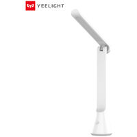 Yeelight YLTD11YL Portable USB Rechargeable Table Lamp Small Folding Desk Light Eye Protection 3 Brightness 40 Hours Lasting Time,model:White - model:White