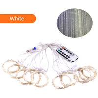 D C 5 V 5 W 300 L-EDs Fairy Curtain Light S-tring Light with Remote Control Controller USB Powered Operated Combination/ Clockwise Flow/ Heaping/ Straight Flash/ Reverse Flash/ Meteor Flash/ Chasing Flash/ S-teady On 8 Different Lighting Modes Effects Tim