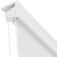Shower Roller Blind 80x240 cm White
