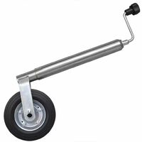 48 mm Jockey Wheel with 2 Support Tubes & 3 Split Clamps