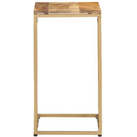 Side Table 35x45x65 cm Solid Mango Wood