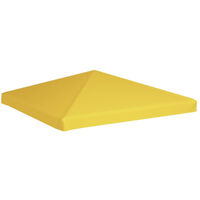 Gazebo Top Cover 270 g/m2 3x3 m Yellow