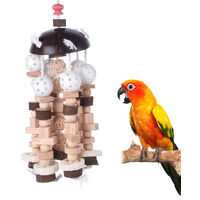 Bird Swing Toys Bird Toys Birds Chewing Hanging Toys for Parrots Birds,model:Multicolor