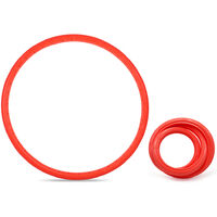 Bike Solid Tire 700x23C Road Bike Bicycle Cycling Riding Tubeless Tyre Wheel,model:Red - model:Red