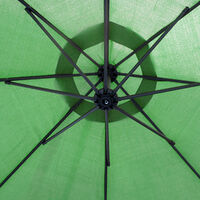 Outdoor Umbrella Side Courtyard Banana Umbrella Suns Umbrella Replace Umbrella Cover,model:Black 10ft (3.0m)