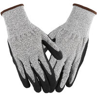 Working Gloves Abrasion Resistant Anti Cutting Piercing Safety Gloves for Gardening Farming Motorcycle Riding,model: M - model: M