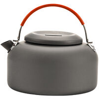Lixada Outdoor Kettle Camping Picnic Water Teapot Coffee Pot 1.4L Aluminum Pot 