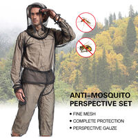Lightweight Mesh Mosquito Pants Outdoor Protection Mesh Netting Bug Pants for Hiking Camping Fly Fishing,model:Pants L