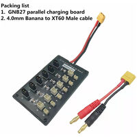 1S 6 Series Battery Parallel Recharging Board Built-in Short Circuit Protections Supports Most Lipo Balance Recharger,model:Multicolor - Multicolor