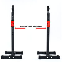 2PCS Squat Rack,Home Simple Split Barbell Rack,Bench Press Barbell Rack Set Fitness Equipment