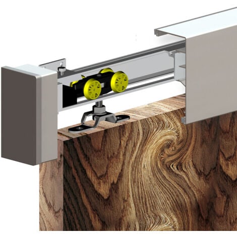 Schiebetürbeschlag SLID'UP 160 PREMIUM, 200 cm, für 1 Holztür bis 60 kg