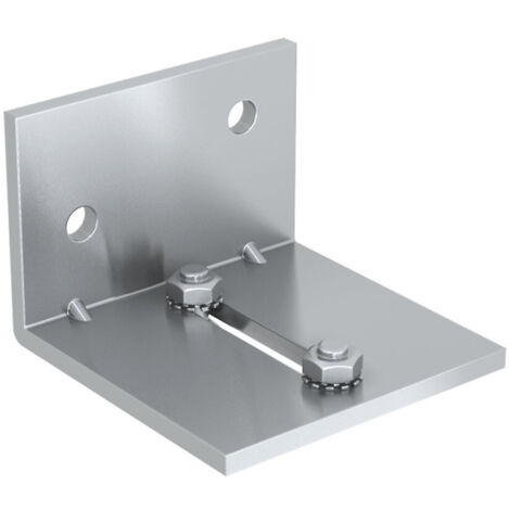 Montagewinkel Doppelschiene für SLID'UP 1300 Schiebetorbeschlag, für