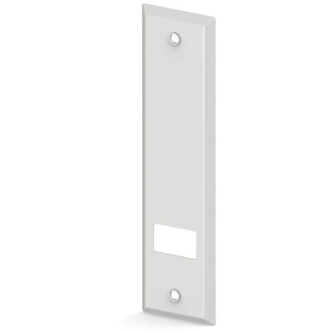 3m -Deckplatte für Einlassgurtroller, Lochabstand 135 mm, weiß
