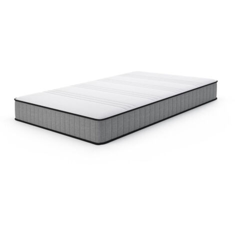 PEKITAS Matelas Bébé Berceau Hybride Réversible 50x90x10cm - Housse Amovible Lavable, Anti-Étouffement, Fabriqué En Espagne