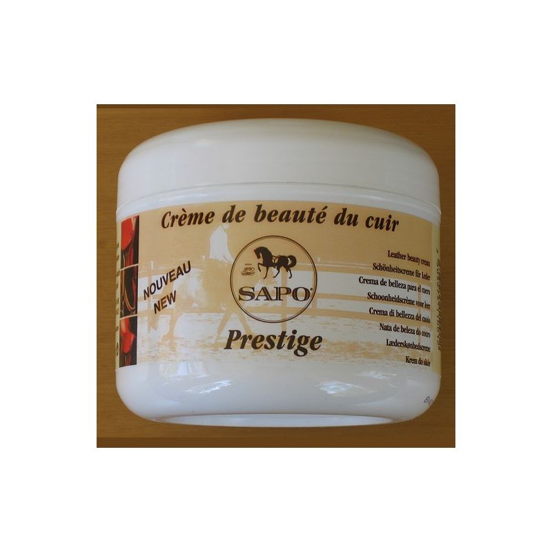 Graisse nutritive pour cuir - Sapo Prestige. Sellerie CUIR :Pour entretenir  et assouplir les cuirs de sellerie pour chiens.