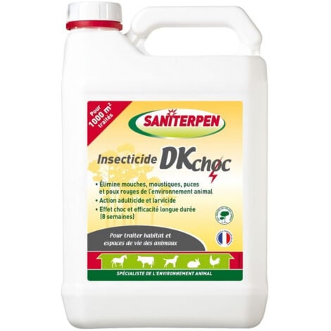 Insecticide DK - Désinfectant Saniterpen Désignation : Insecticide DK  Conditionnement : 5 litres Saniterpen 460110