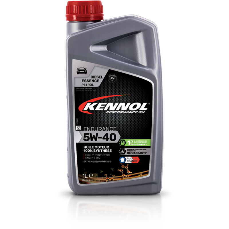 KENNOL Huile moteur ENDURANCE 5W40, bidon 1 litre — free download