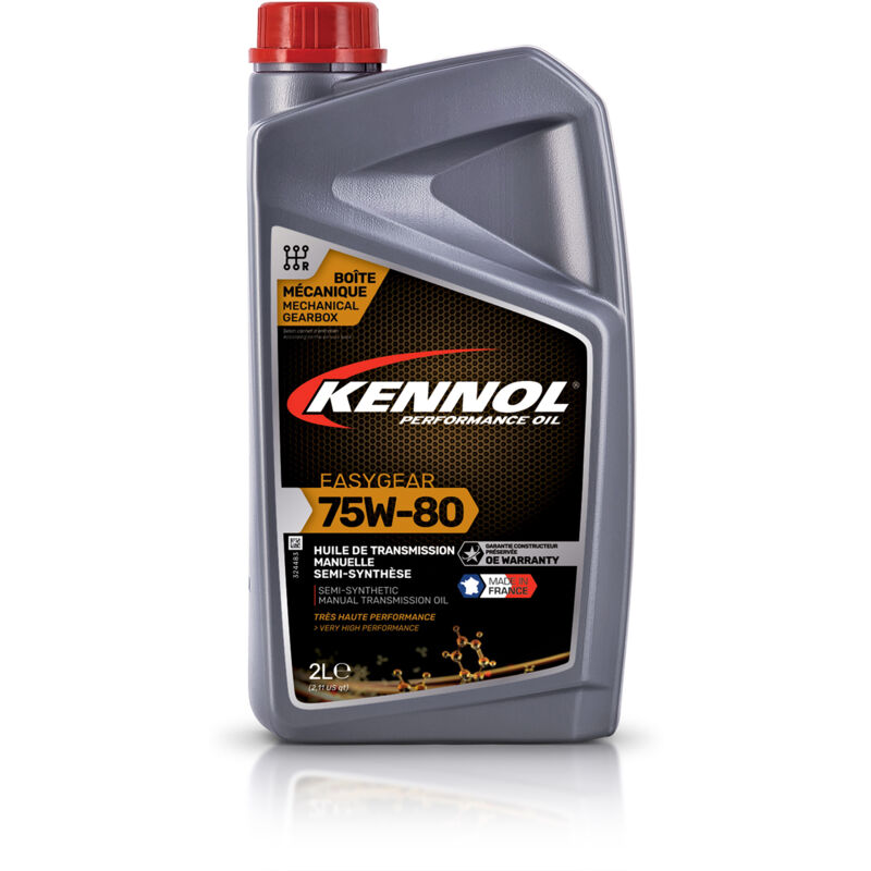 KENNOL Huile de boîte manuelle semisynthèse EASYGEAR 75W80, bidon 2L — free download