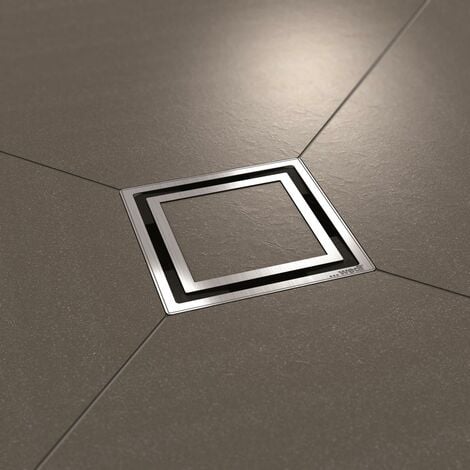wedi Fundo 7.1 grille carrée, à carreler, massif 115x115x5mm 676800054