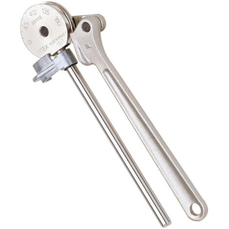 Virax – Pince à cintrer en acier Ø 10 mm – Coudes à rayon court jusqu'à 180° – Pour tubes en cuivre écroui et recuit – 251110