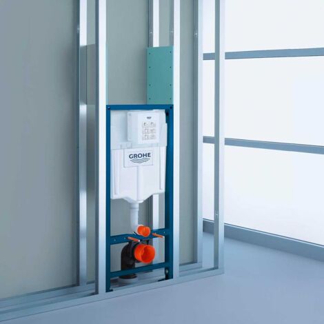 [JAMAIS UTILISÉ] GROHE Rapid SL Bâti support pour WC, 1.13 m + équerres de fixation + plaque de commande chromée