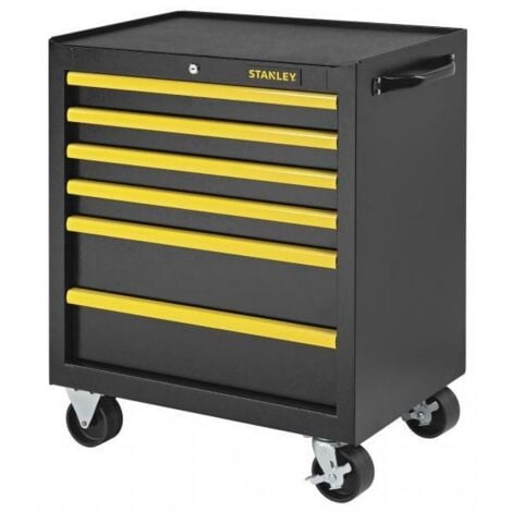 STANLEY Servante d'atelier métal 6 Tiroirs - STST98182-1