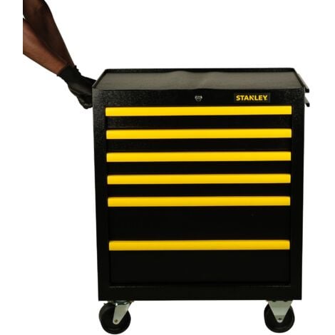 STANLEY Servante d'atelier métal 6 Tiroirs - STST98182-1