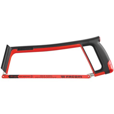 Facom – Scie à métaux 300 mm HSS – Lame en acier haute vitesse – Coupe nette pour métal – Usage professionnel