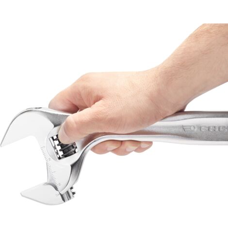 FACOM Clé à molette, ajustement rapide, manche métal 6" 101.6