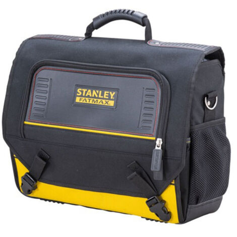 Stanley – Sac à outils 2 en 1 pour PC et outils – Tissu 600D résistant – Poche A4 pour ordinateur jusqu’à 15,6” – Base rigide étanche – FMST180149