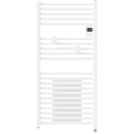 Thermor – Sèche-serviette électrique connecté Riva 5 – Soufflerie 1000W – Programmation digitale – Montée rapide en température +3°C en 15 min